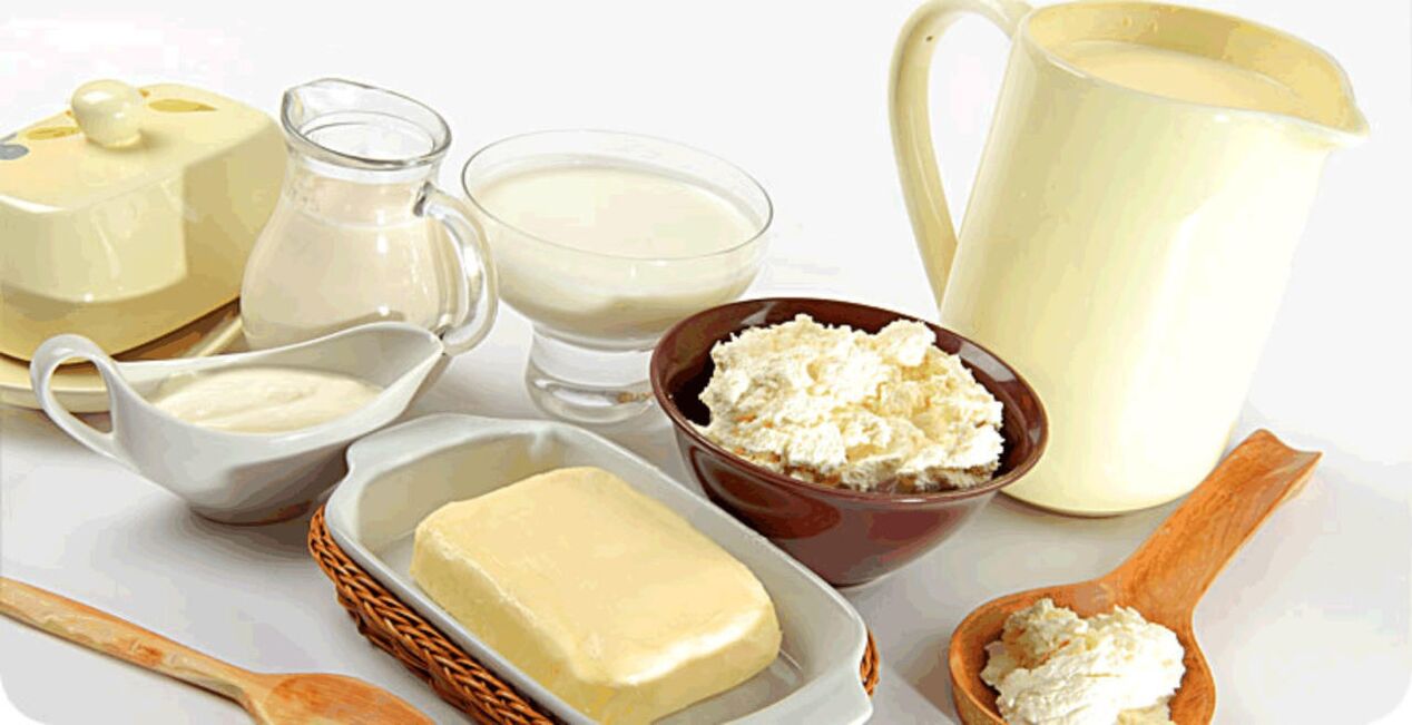 dairy products for the treatment of gout