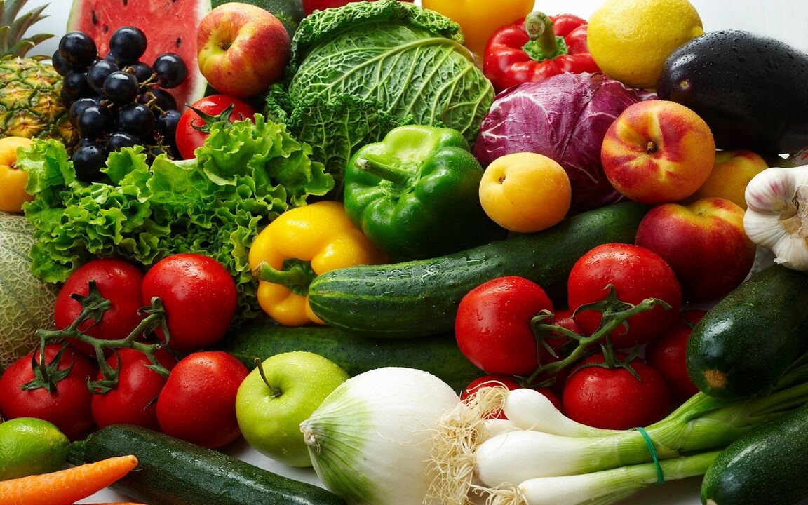 fruits and vegetables for the treatment of gout