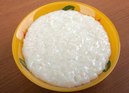 Rice porridge